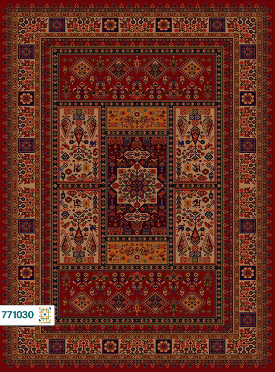 فرش 700 شانه پارسی کد 771030