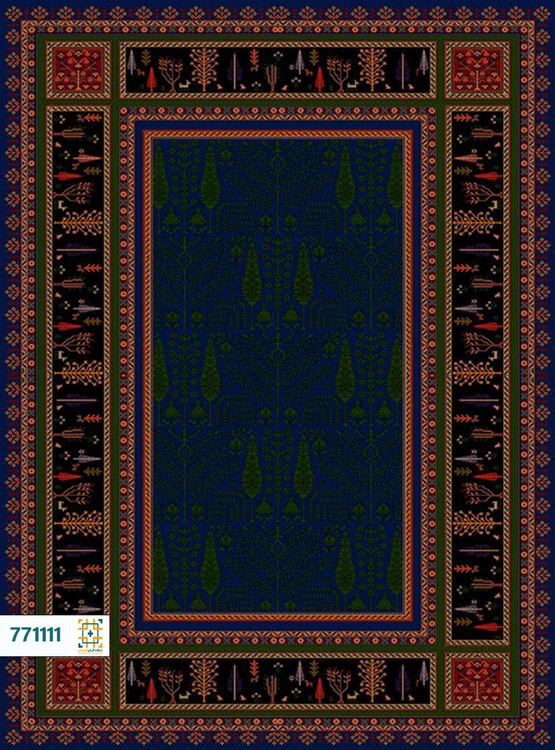 فرش 700 شانه پارسی کد 771111