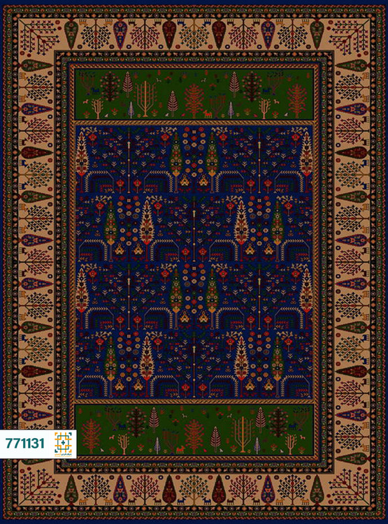 فرش 700 شانه پارسی کد 771131