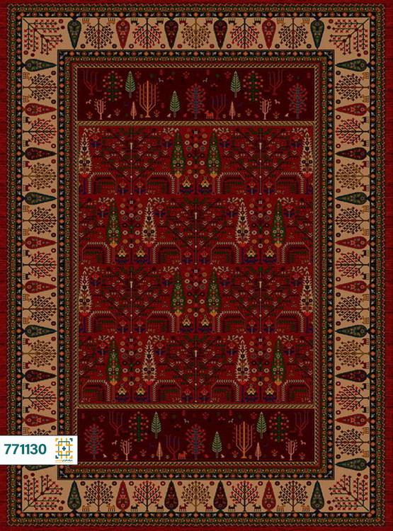 فرش 700 شانه پارسی کد 771130