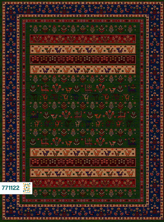 فرش 700 شانه پارسی کد 771122