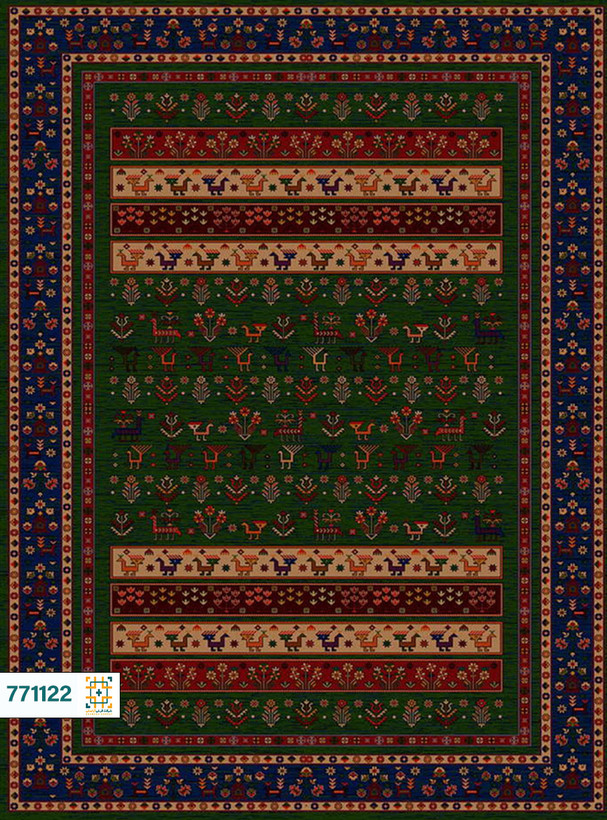 فرش 700 شانه پارسی کد 771122