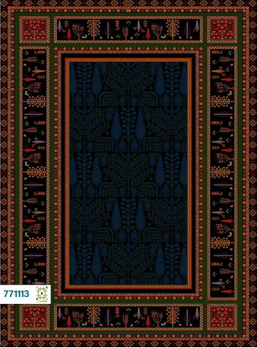 فرش 700 شانه پارسی کد 771113