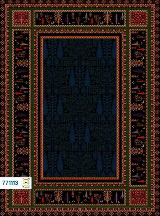 فرش 700 شانه پارسی کد 771113