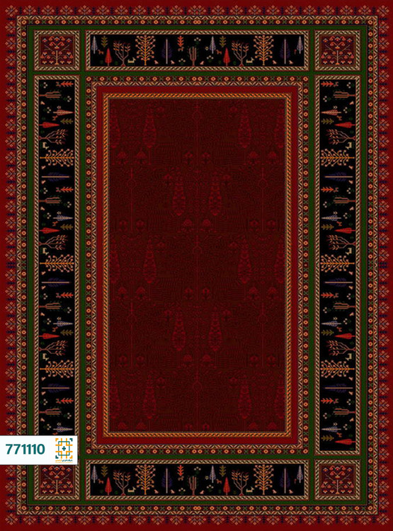 فرش 700 شانه پارسی کد 771110