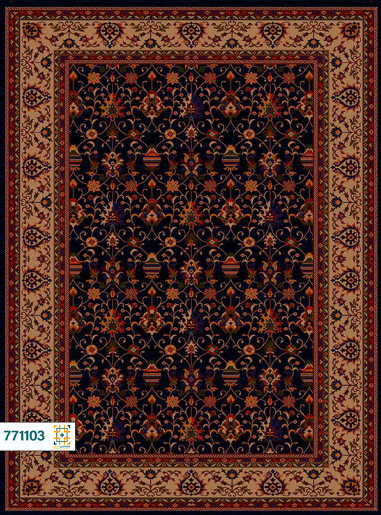 فرش 700 شانه پارسی کد 771103