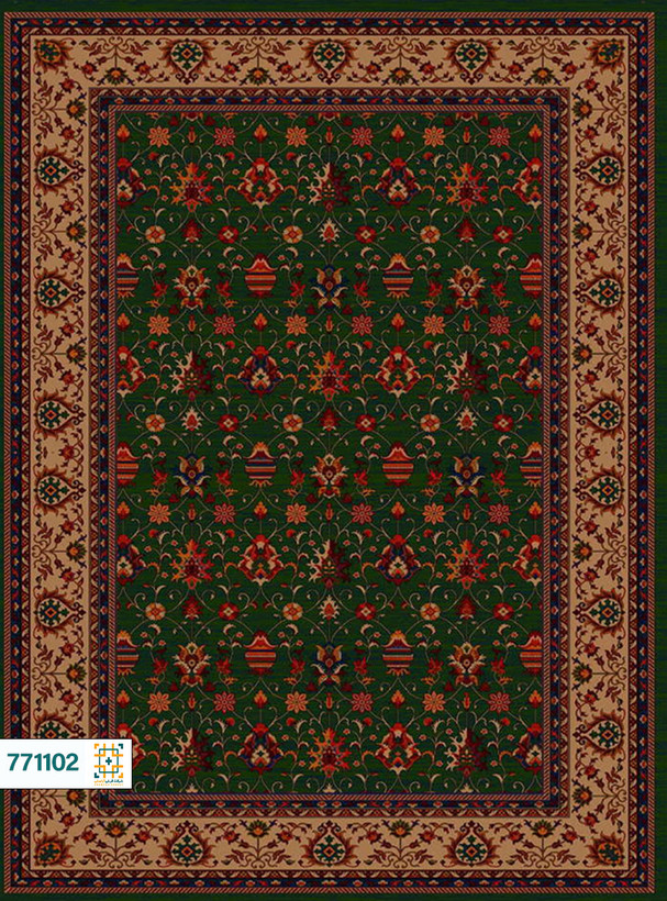 فرش 700 شانه پارسی کد 771102