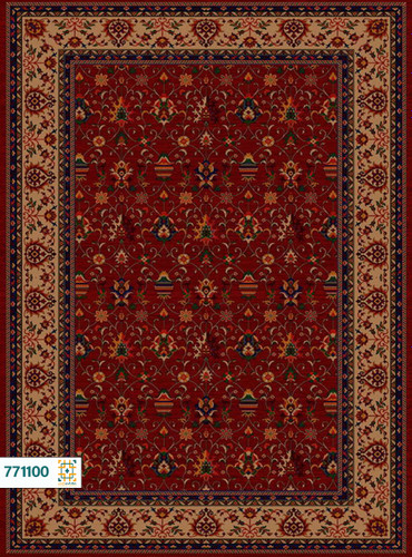 فرش 700 شانه پارسی کد 771100