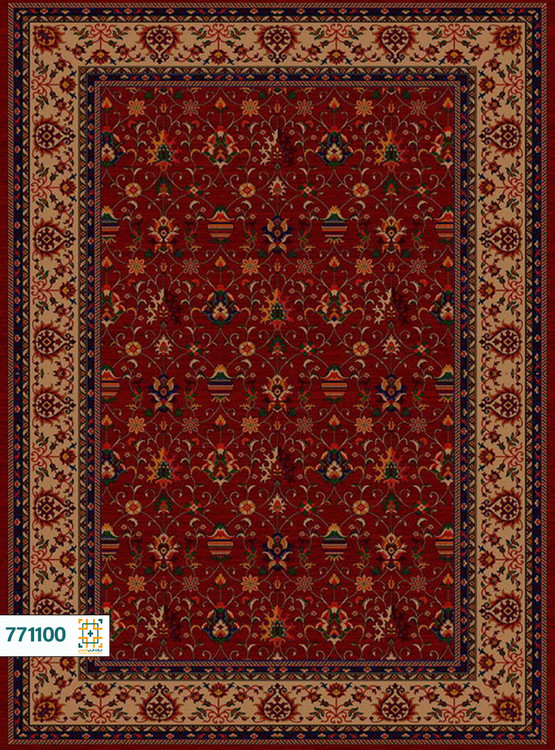 فرش 700 شانه پارسی کد 771100