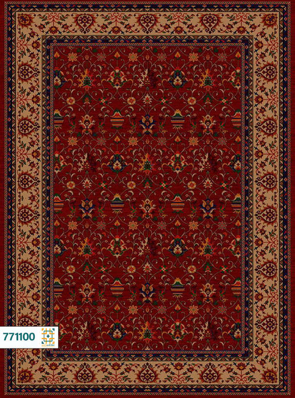 فرش 700 شانه پارسی کد 771100