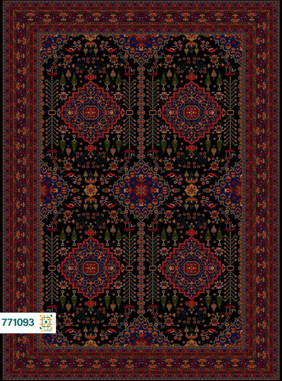 فرش 700 شانه پارسی کد 771093