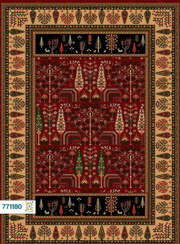فرش 700 شانه پارسی کد 771180