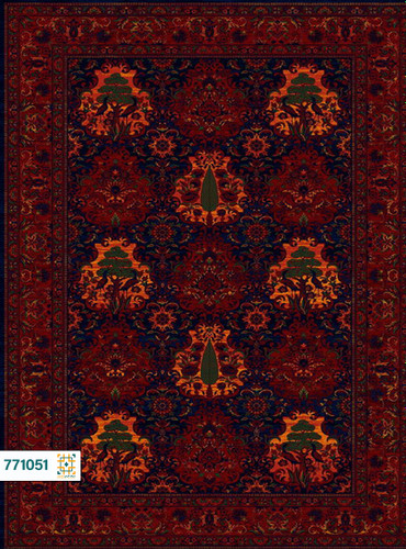 فرش 700 شانه پارسی کد 771051
