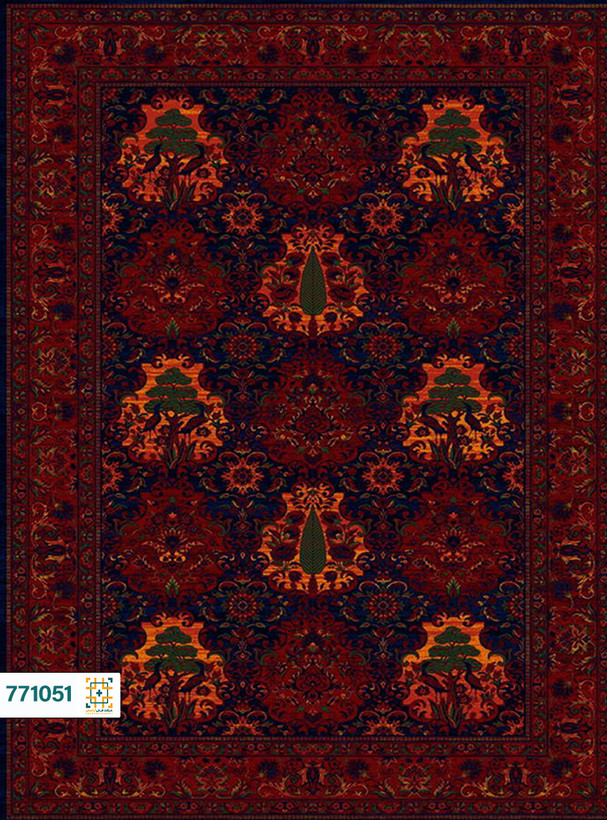 فرش 700 شانه پارسی کد 771051