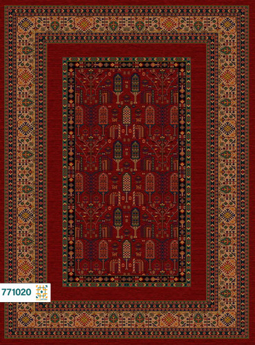 فرش 700 شانه پارسی کد 771020