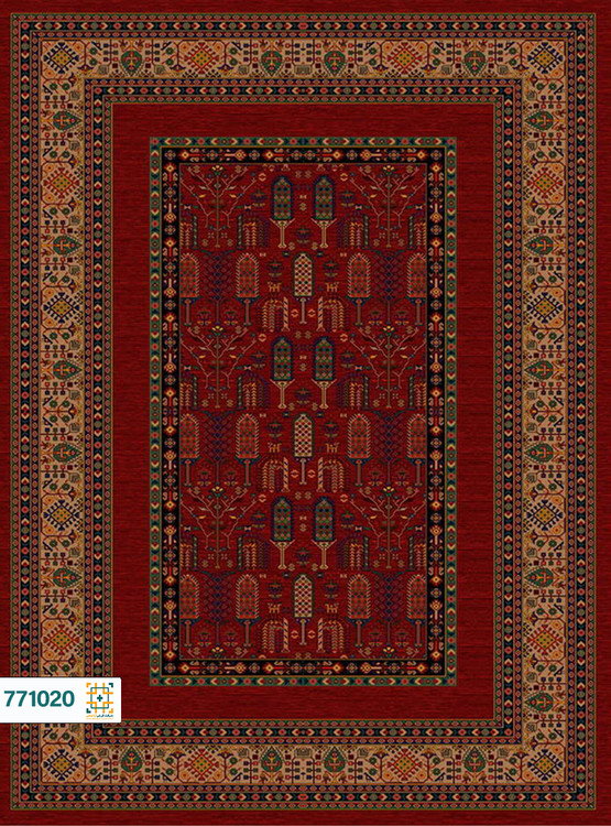 فرش 700 شانه پارسی کد 771020