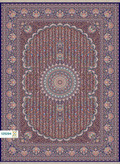 فرش ابریشم دستباف گونه دربار کد 125293