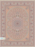 فرش ابریشم دستباف گونه دربار کد 125293