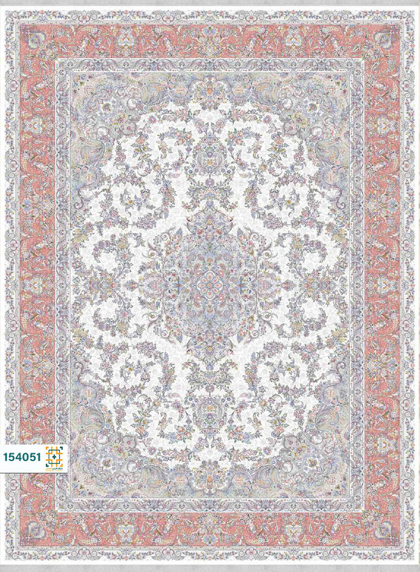 فرش 1500 شانه پرشین کد ۱۵۴۰۵۱