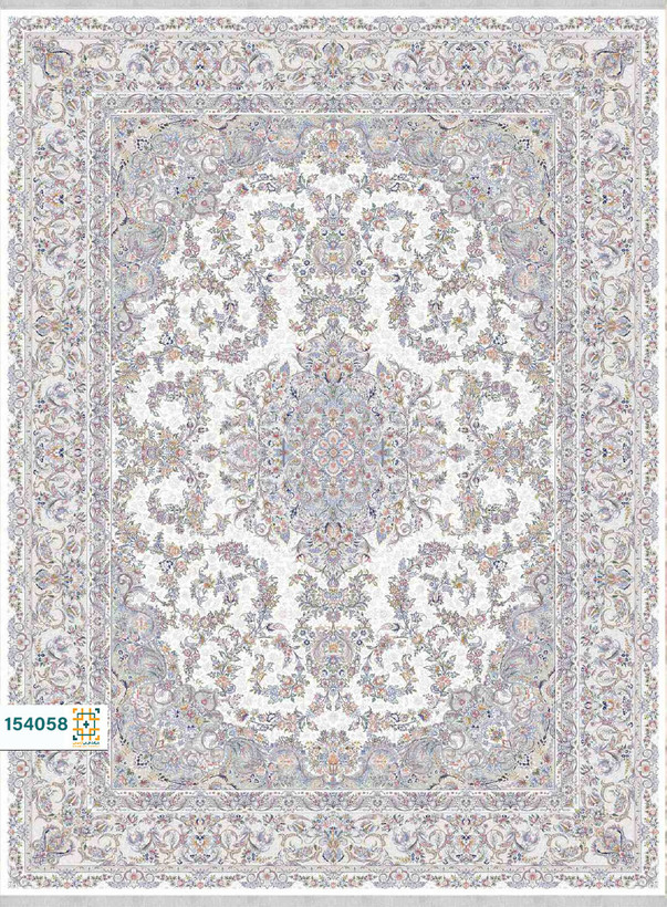 فرش 1500 شانه پرشین کد ۱۵۴۰۵۸