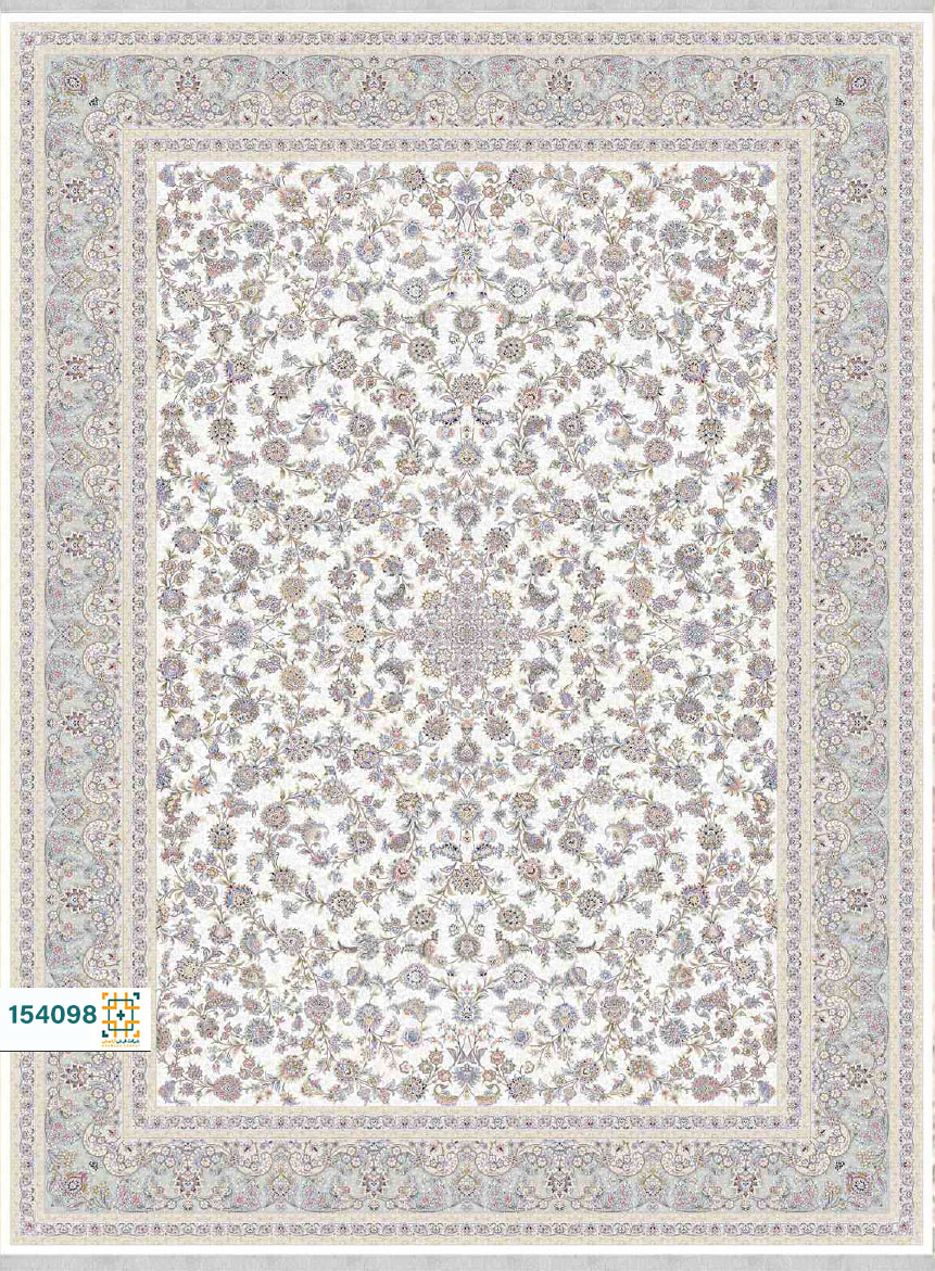 فرش 1500 شانه پرشین کد ۱۵۴۰۹۸