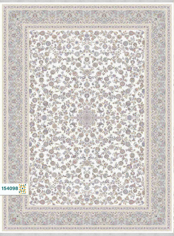 فرش 1500 شانه پرشین کد ۱۵۴۰۹۸