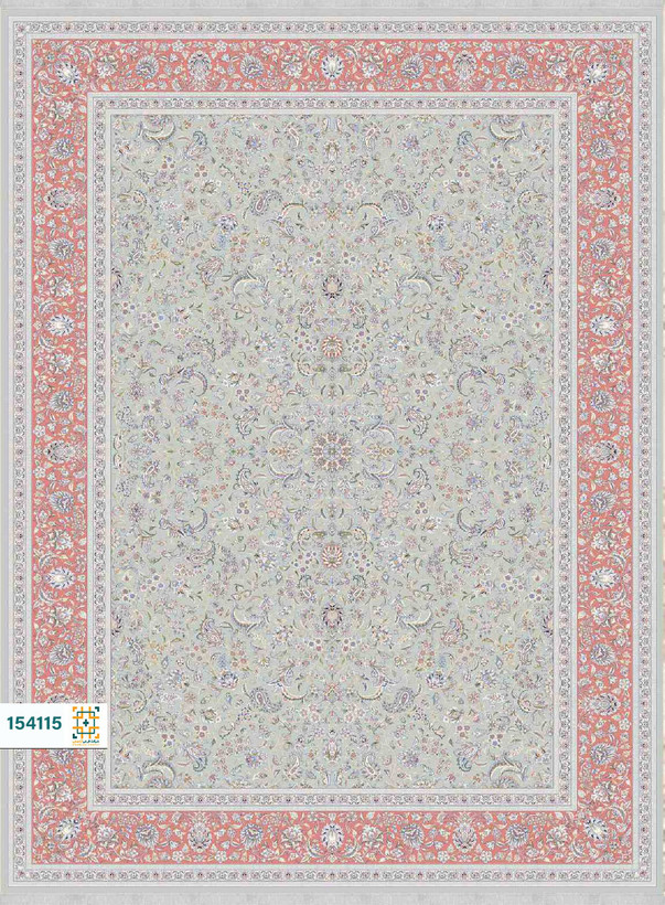 فرش 1500 شانه پرشین کد ۱۵۴۱۱۵