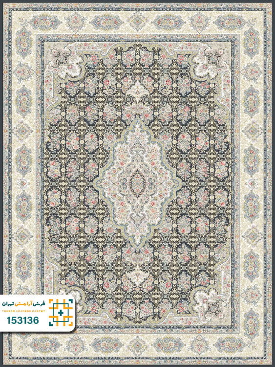 فرش 1500 شانه ادرینا کد ۱۵۳132