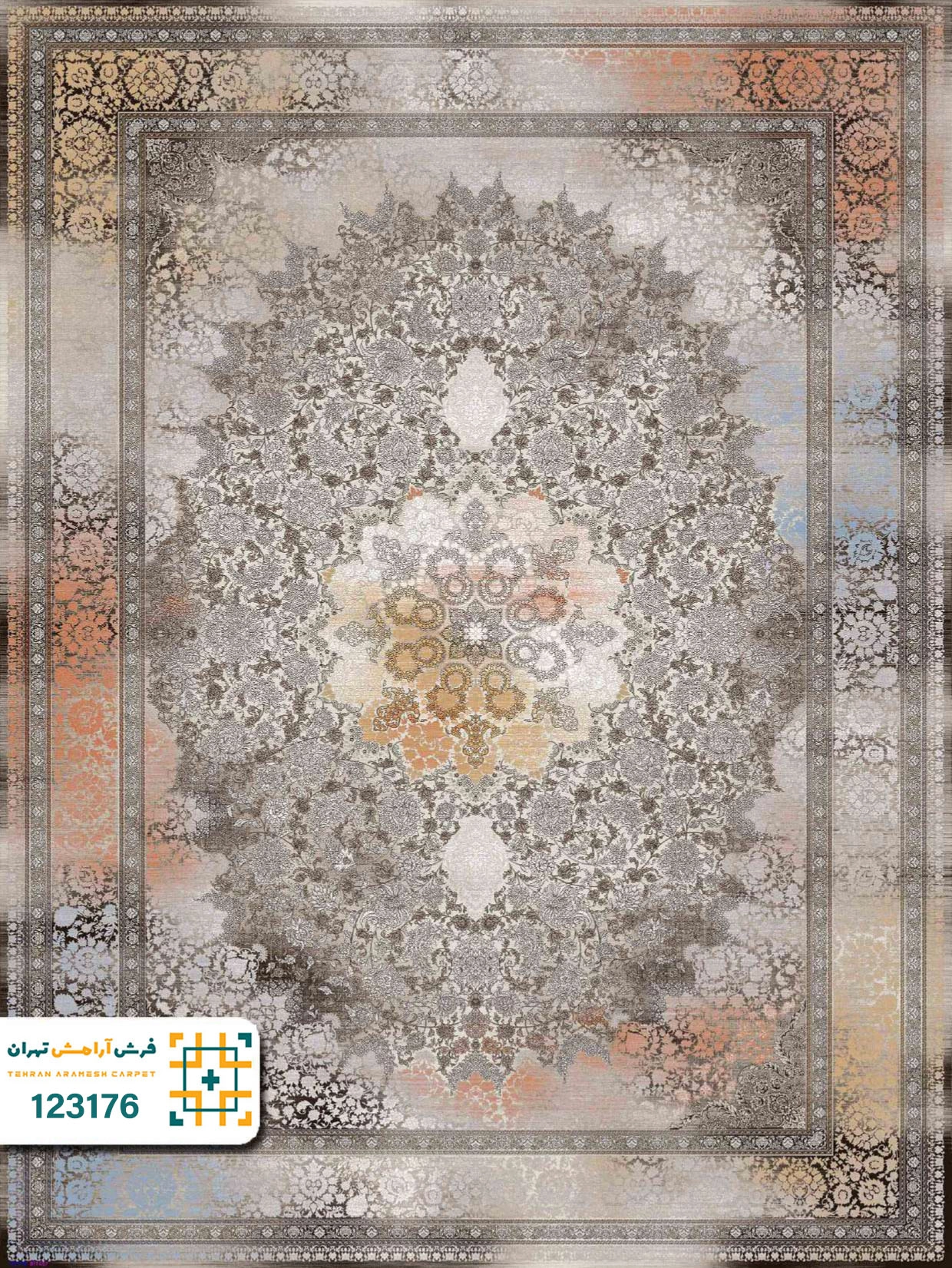 فرش 1200 شانه ارامیس کد ۱۲۳1۷3