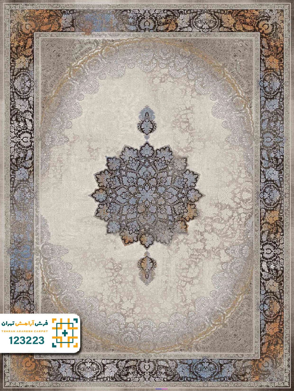 فرش 1200 شانه ارامیس کد ۱۲۳۲۲0