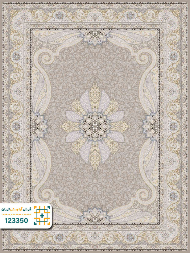فرش 1200 شانه ارامیس کد ۱۲۳۳۵0