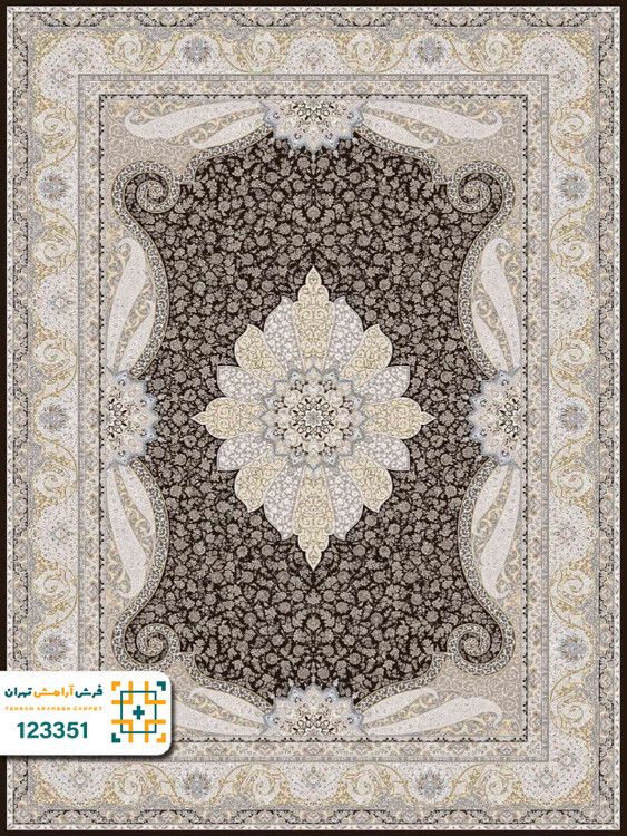 فرش 1200 شانه ارامیس کد ۱۲۳۳۵0