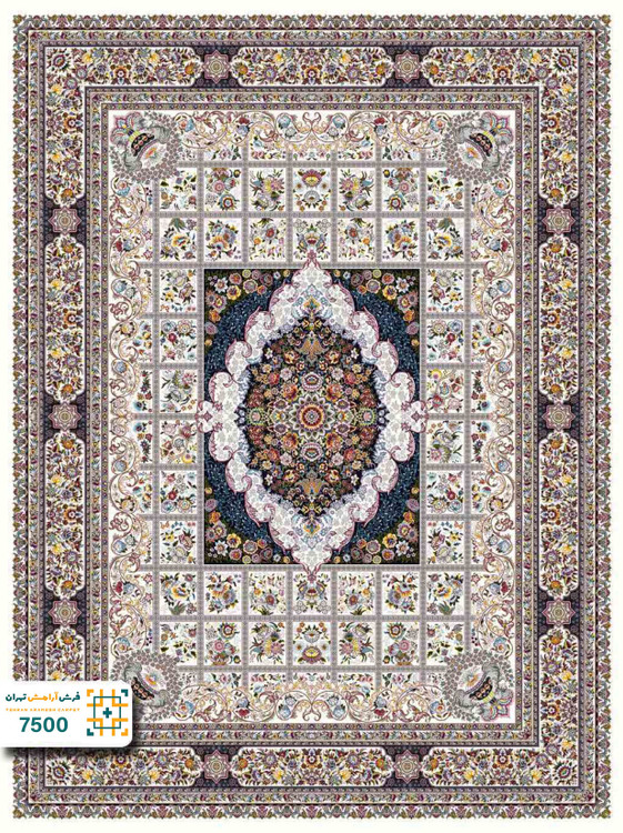 فرش 700 شانه سیروان کد ۷۵۰۰