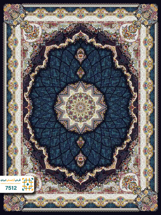 فرش 700 شانه سیروان کد ۷۵12