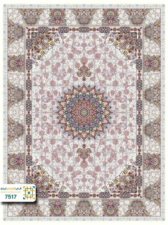 فرش ۷۰۰شانه سیروان کد 7517