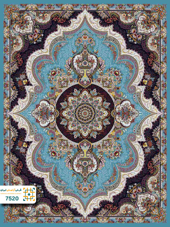 فرش 700 شانه سیروان کد 7520
