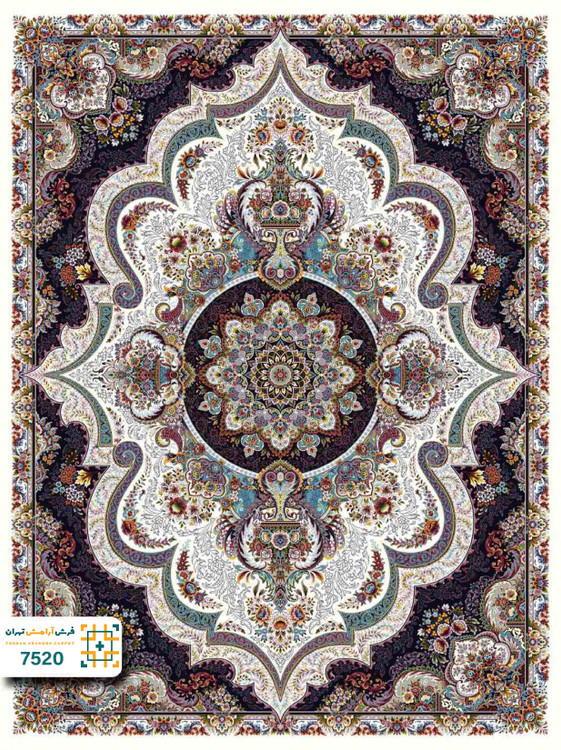 فرش 700 شانه سیروان کد 7520
