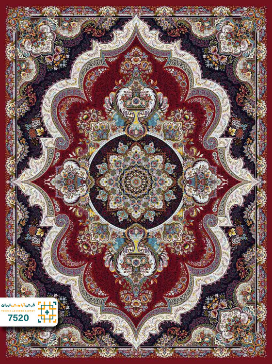 فرش 700 شانه سیروان کد 7520