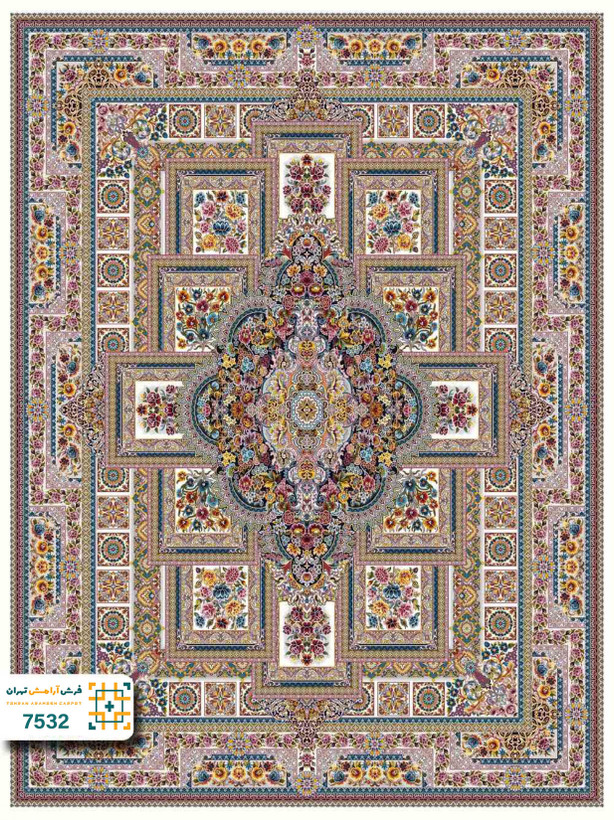 فرش 700 شانه سیروان کد 7532