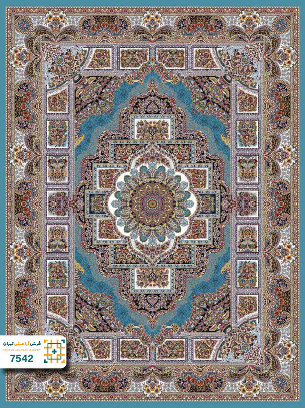 فرش 700 شانه سیروان کد 7542