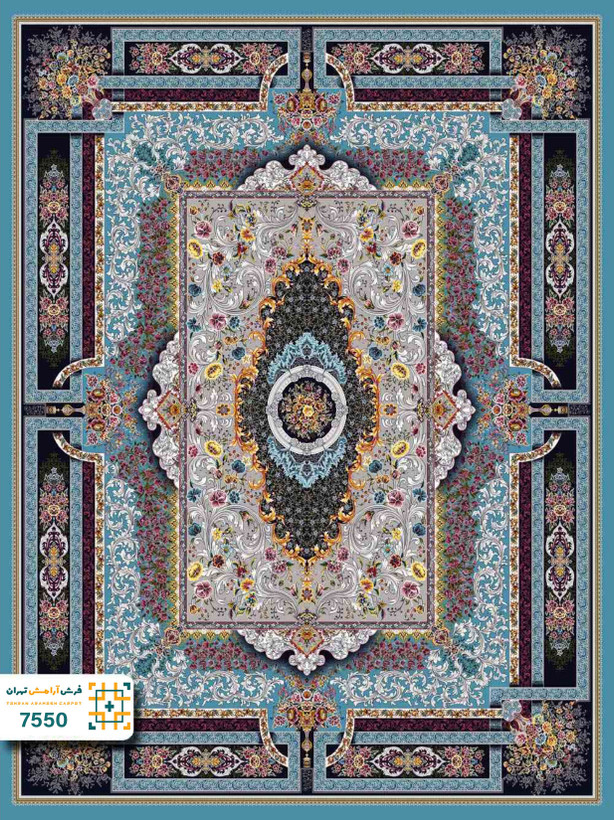 فرش 700 شانه سیروان کد 7550