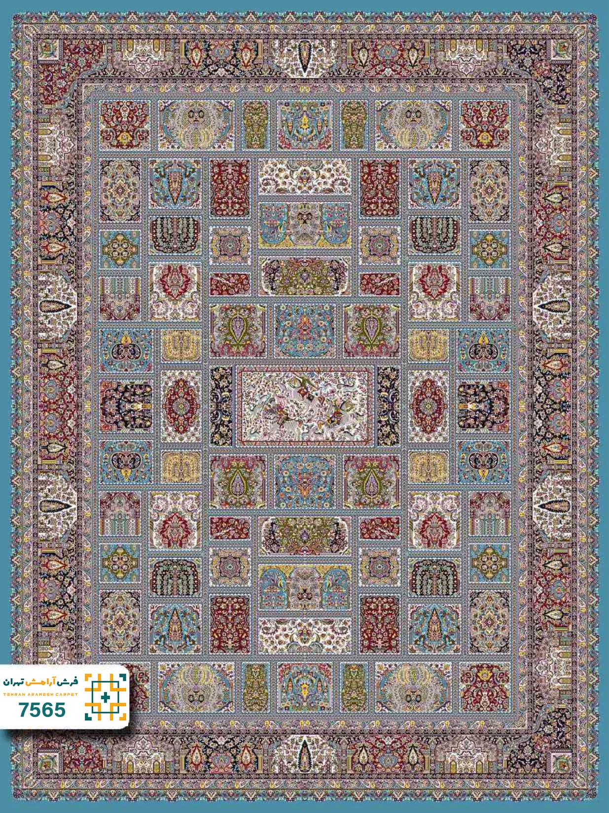 فرش 700 شانه سیروان کد 7565