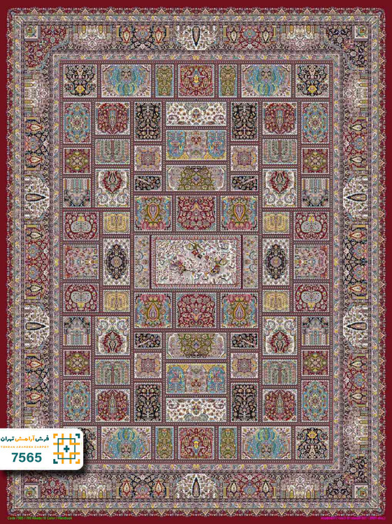 فرش 700 شانه سیروان کد 7565