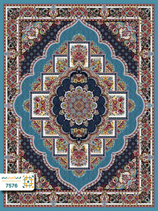 فرش 700 شانه سیروان کد 7576