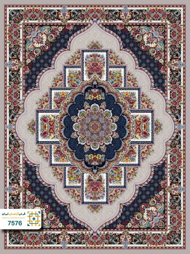 فرش 700 شانه سیروان کد 7576