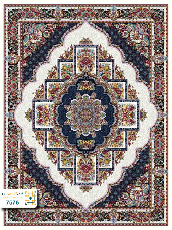 فرش 700 شانه سیروان کد 7576
