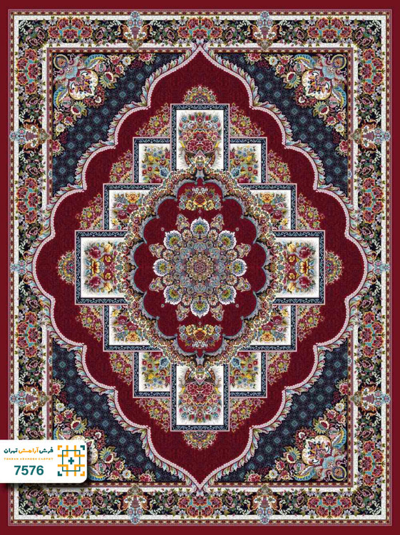 فرش 700 شانه سیروان کد 7576