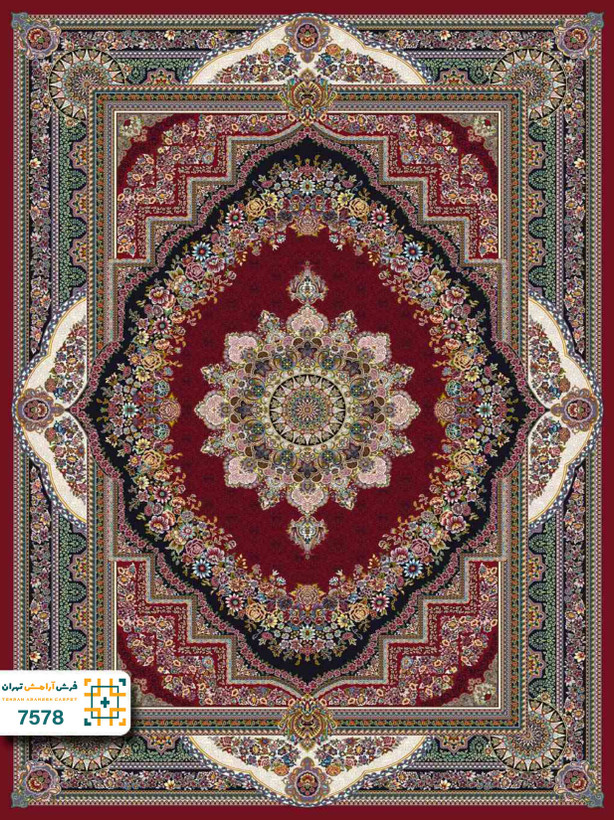 فرش 700 شانه سیروان کد 7578