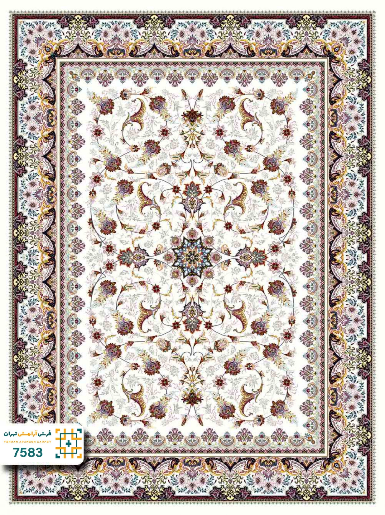 فرش 700 شانه سیروان  کد 7583