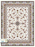 فرش 700 شانه سیروان کد 7583